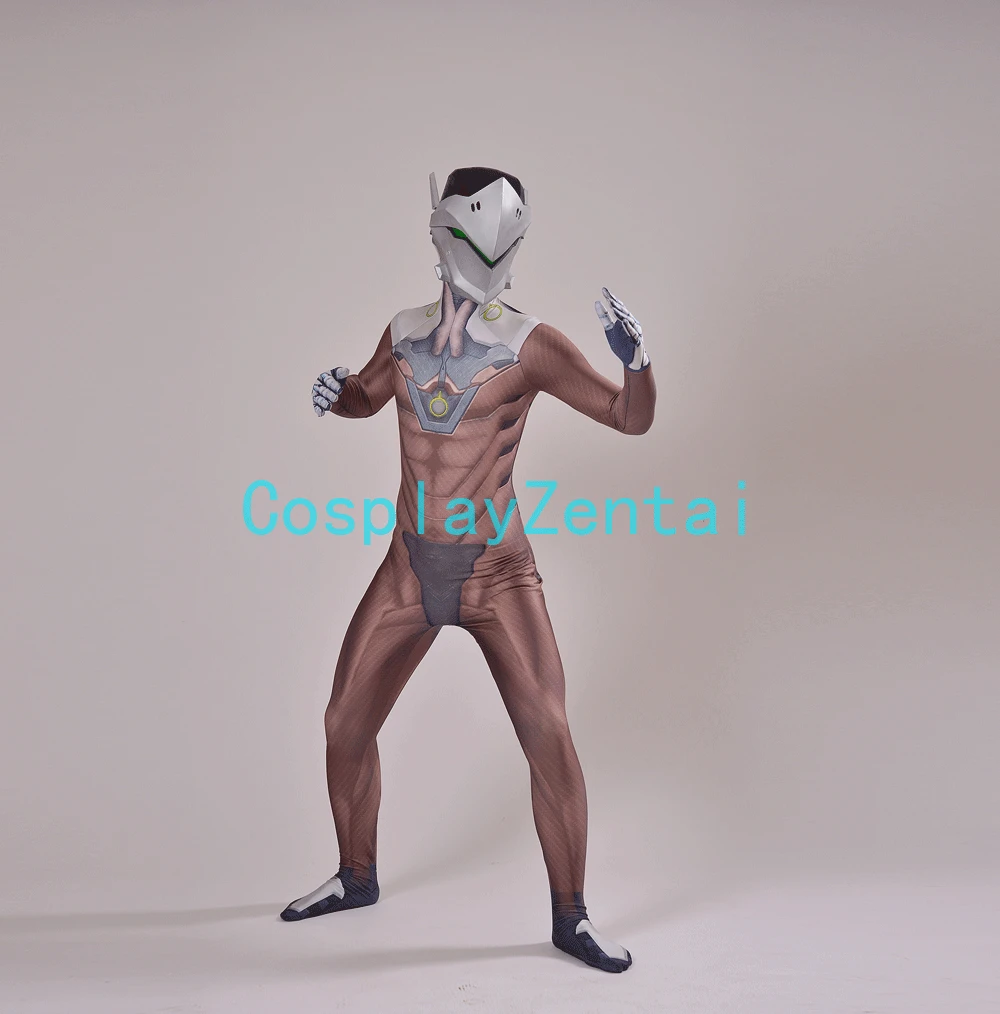 Игра косплей Гэндзи костюм 3D принт спандекс дженджи зентай для мужчин/мужчин|cosplay