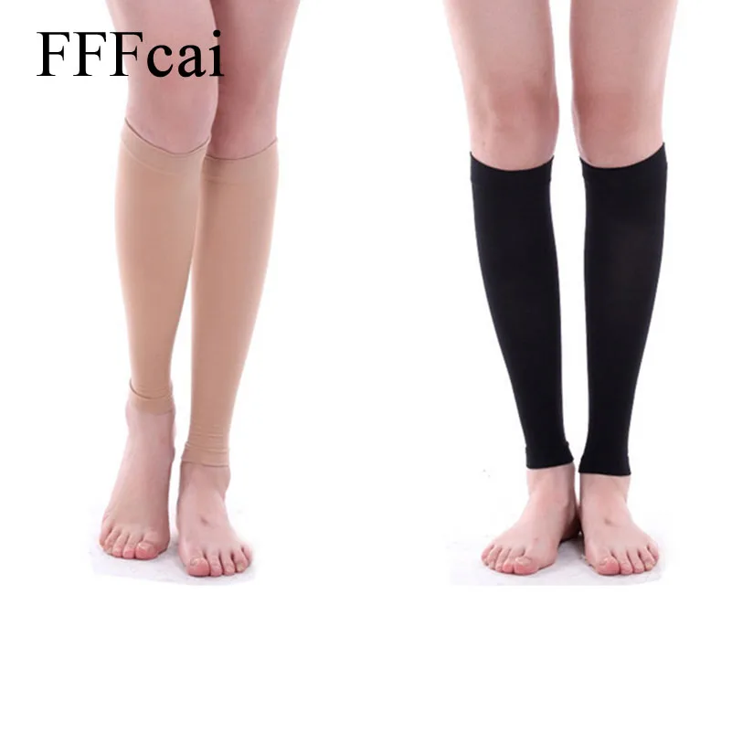FFFcai 4 штуки = 2 пар/компл. Для мужчин компрессионные чулки носки для бега