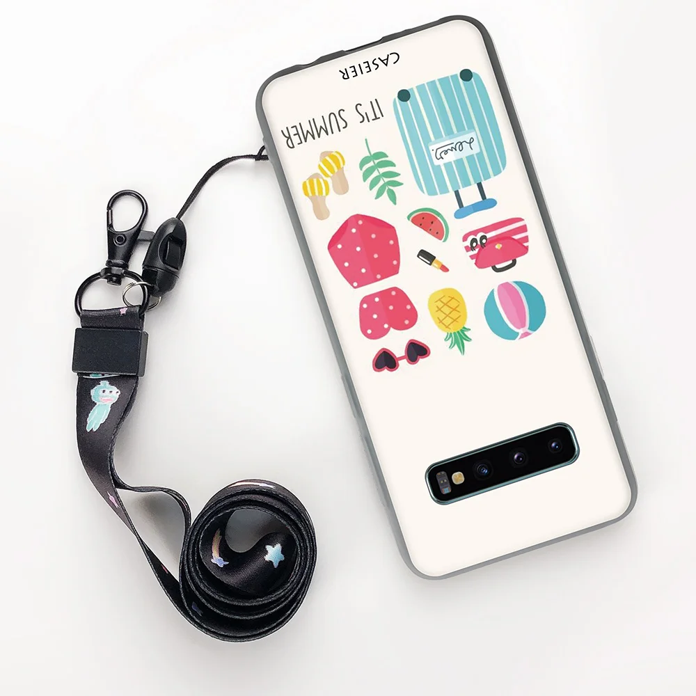 Милый чехол CASEIER для Samsung Note 8 9 S8 S9 S10 Plus S10E Модный телефона A7 A5 A6 A8 задняя крышка