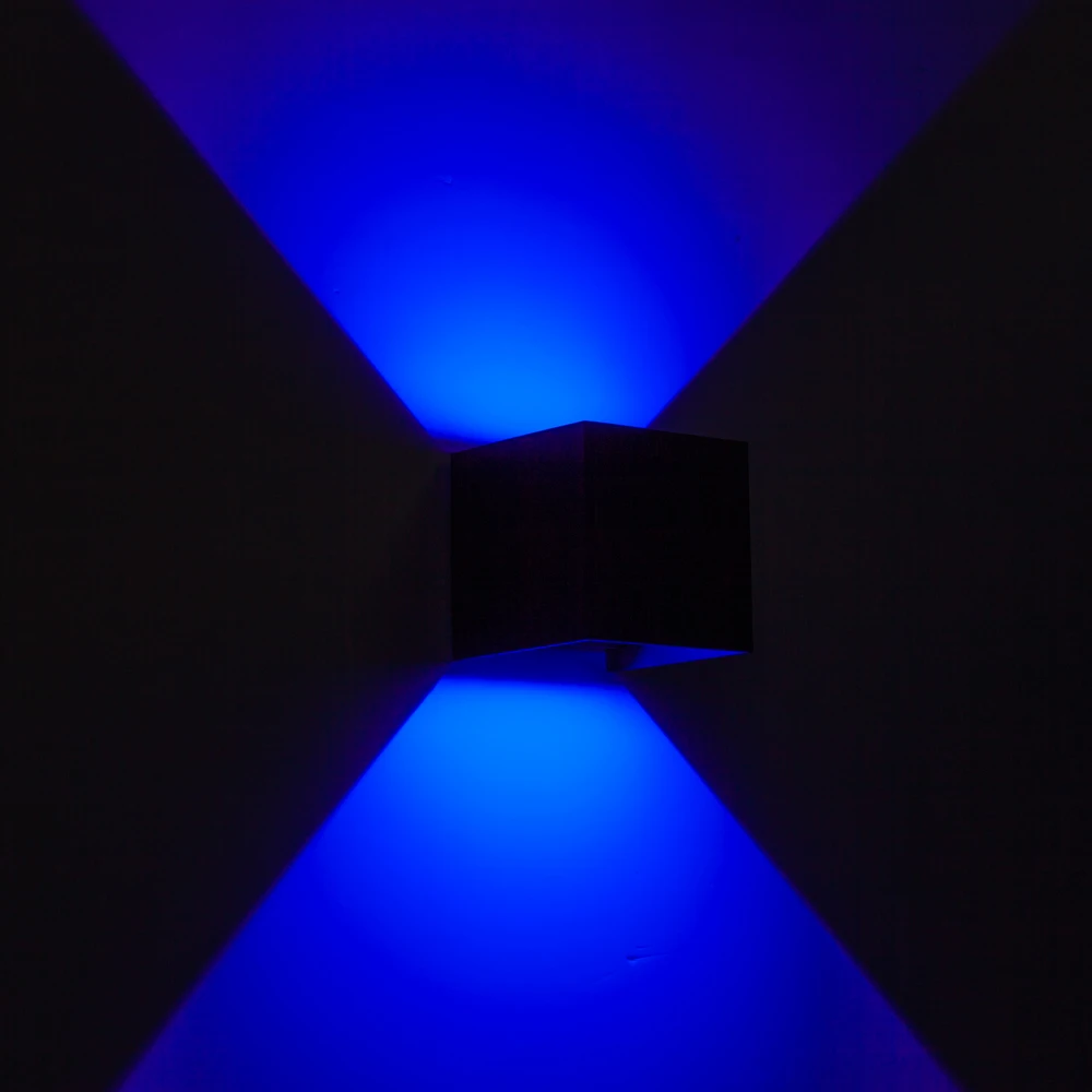 Водонепроницаемый 12 Вт светодиодный настенный светильник Холодный/теплый белый