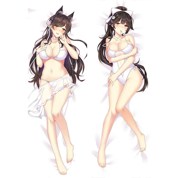 Аниме игра Подушка «Dakimakura» чехол Azur Road Bilanhangxian