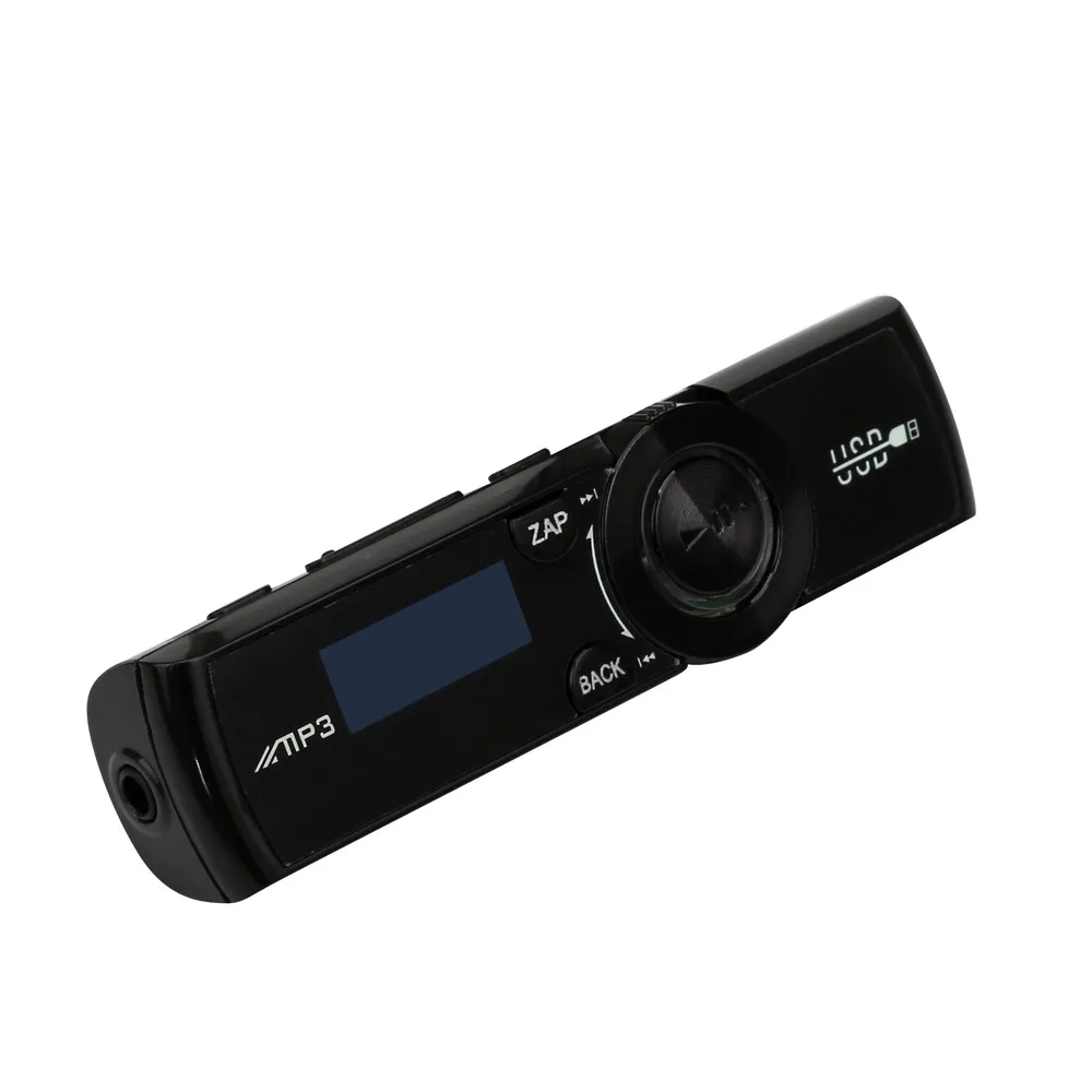 black Портативный MP3 музыкальный fm-радио reproductor de alta fidelidad USB ЖК-экран музыкальный плеер без потерь Поддержка 8 ГБ флеш-плеер TF - Цвет: black