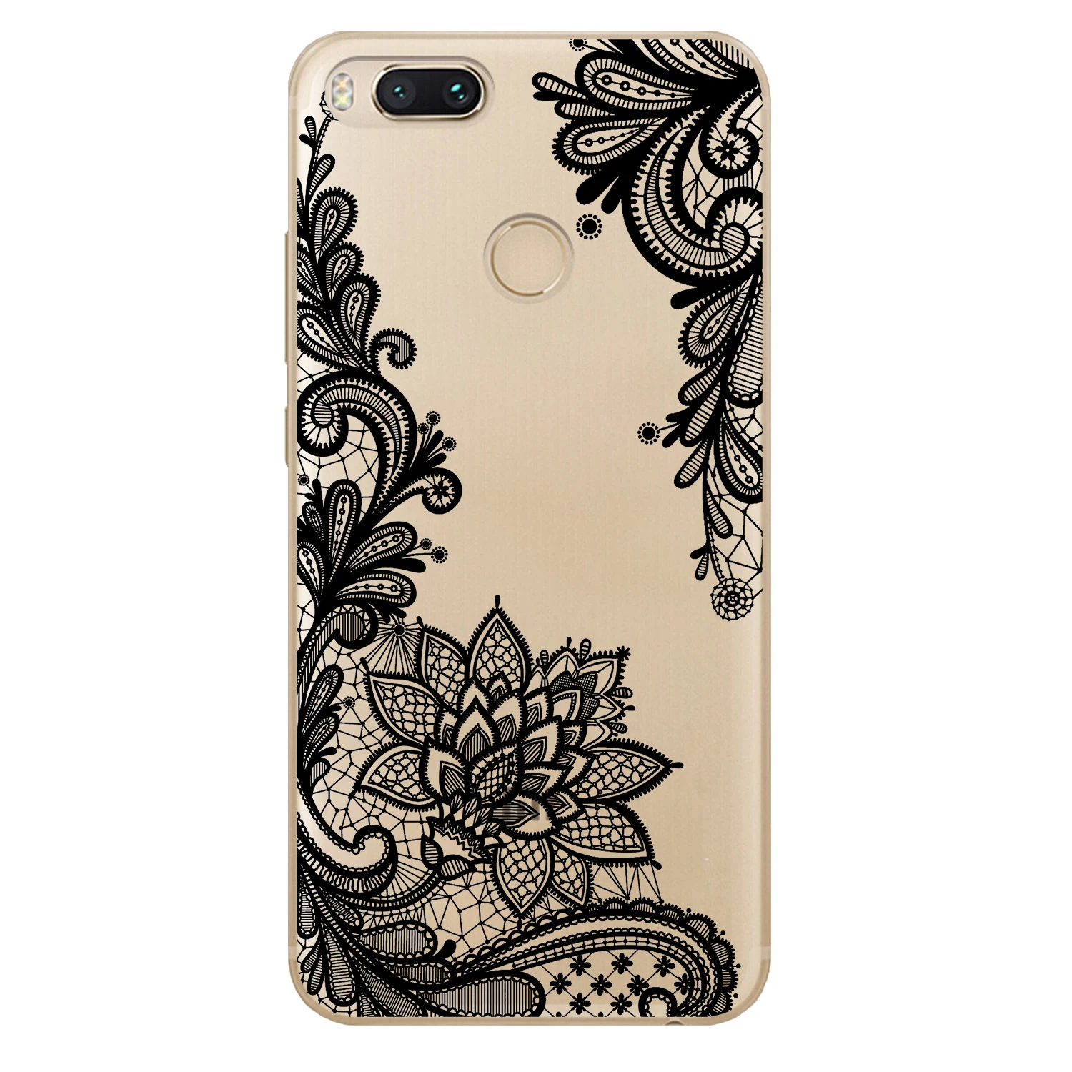 For Xiaomi Mi A1 5X Case Cover 5.5&quot Soft TPU Silicone Popular Cute Color Mandala Lace Stripe Flower Painted Pattern Phone |