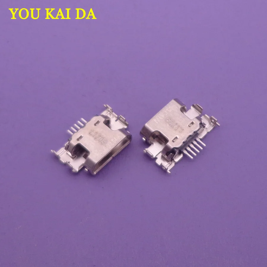 

50pcs/lot Micro mini USB Charging port jacks socket Connector 5pin 5.0 INCH for Asus zenfone2 LTE ZE500CL Z00D x920e Tail Repair