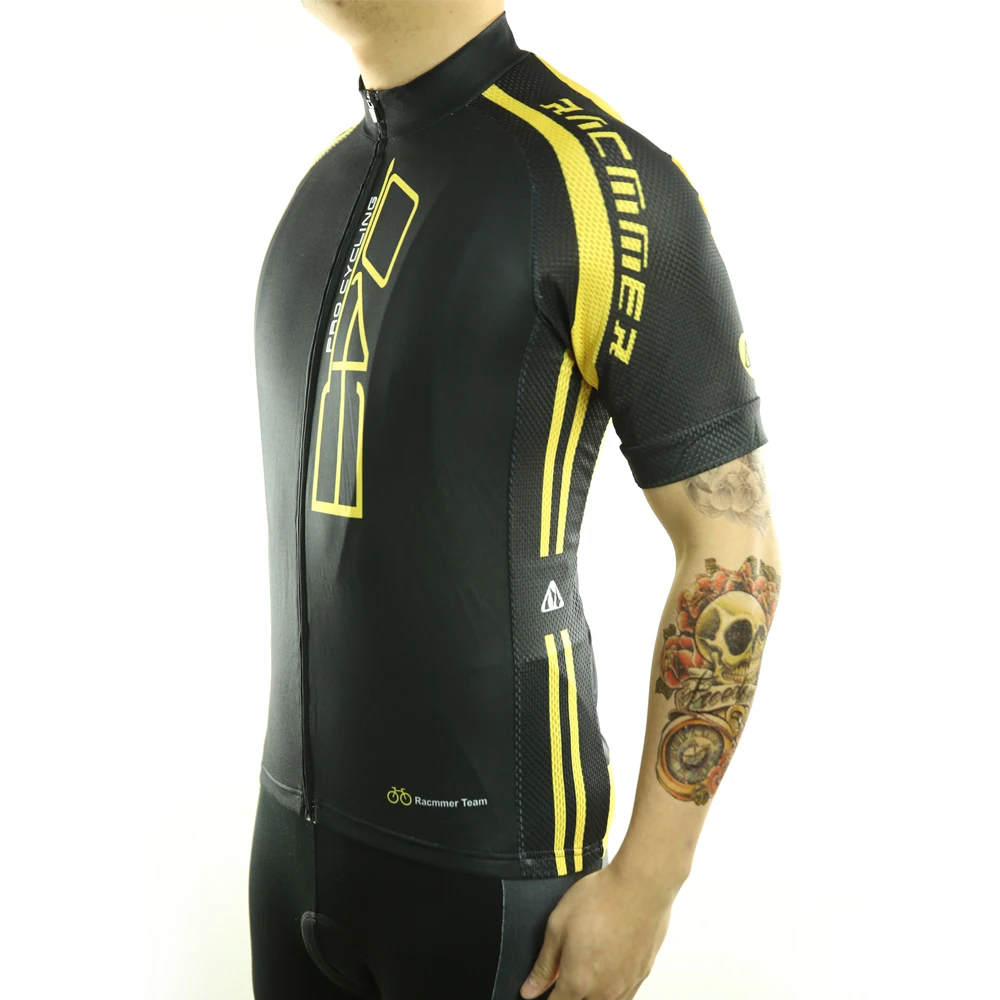 Racmmer 2018 дышащая Pro велосипедная майка летняя Mtb одежда короткая Ropa Maillot Ciclismo