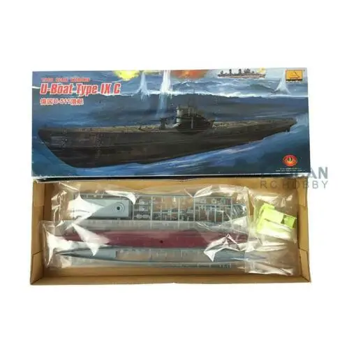 Модель подводной лодки MiniHobby 80915 1/200 немецкая u лодка тип IX C комплект с мотором