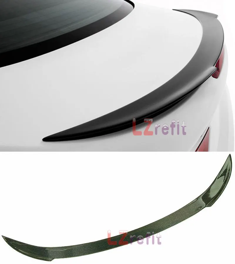 V Style настоящий спойлер для багажника из углеродного волокна BMW F13 F06 6 Series Coupe & Gran