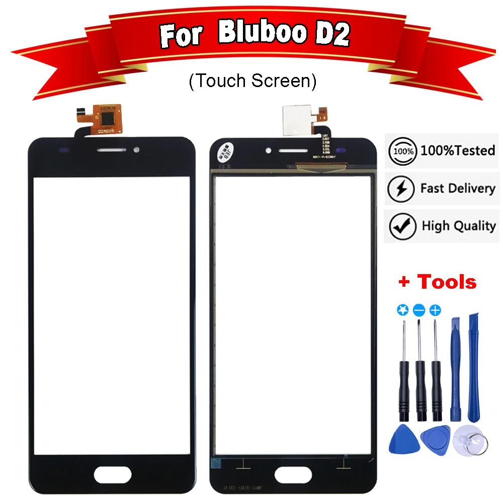 Сенсорный экран 5 2 дюйма для Bluboo D2 дигитайзер передняя стеклянная панель внешний