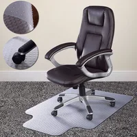 Lip chair mat Wooden floor protection mats Office chair carpet pvc Non-slip floor mat with nail Thicker transparent carpet