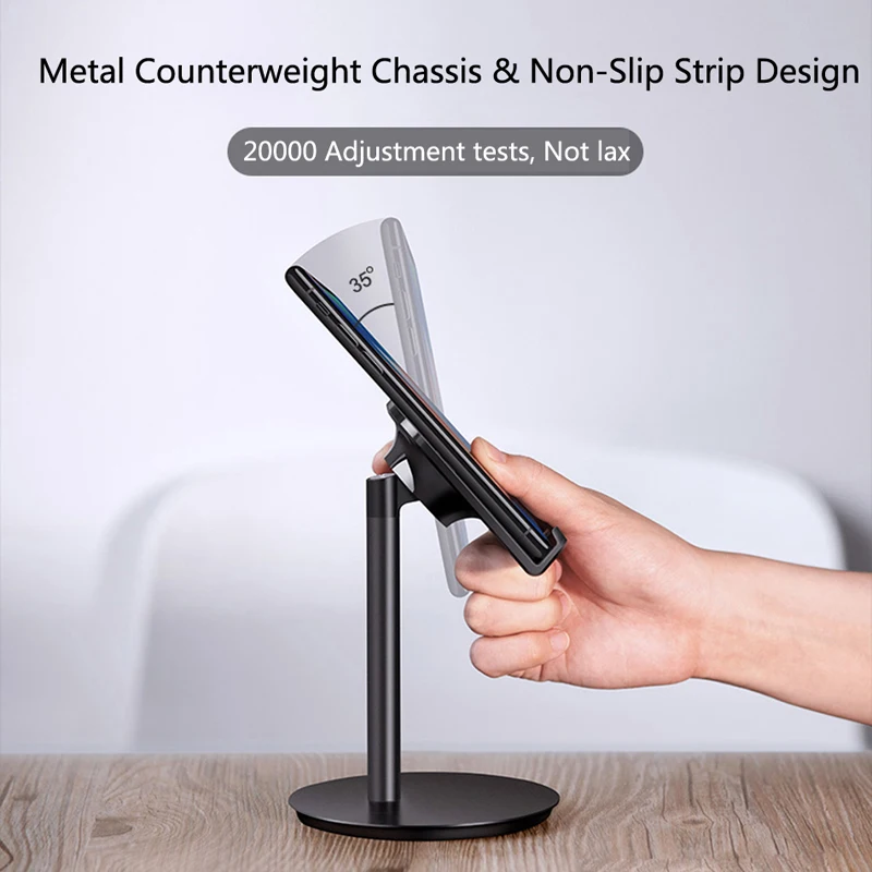 JKING Настольный держатель подставка для iPhone 8X6 Plus Samsung S9 S8 мобильного телефона iPad