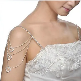 Хрустальные стразы цепочка для белья свадебное украшение на плечи кисточки