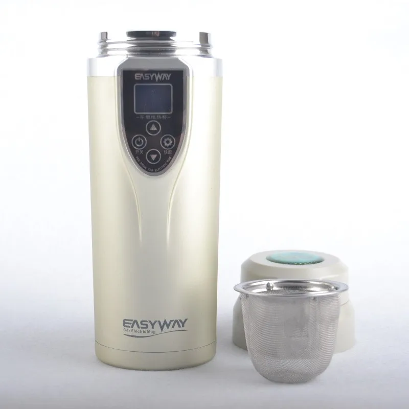 Высокое качество 12 В автомобильная электрическая чашка авто термос для