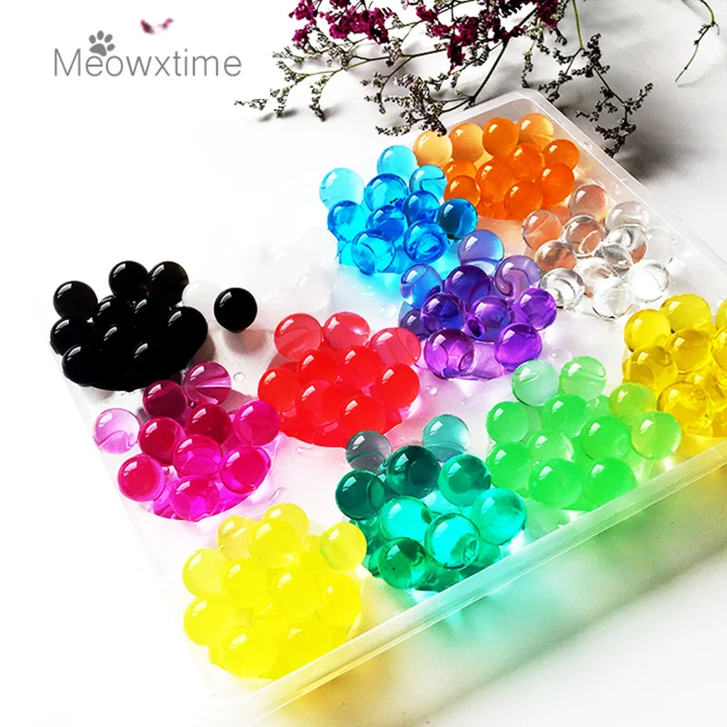 

10000PCS/lot Crystal Soil Water Balls Hydrogel Beads Grow Gel up Hydrogel 15-25mm Beads Water holder Free Shipping