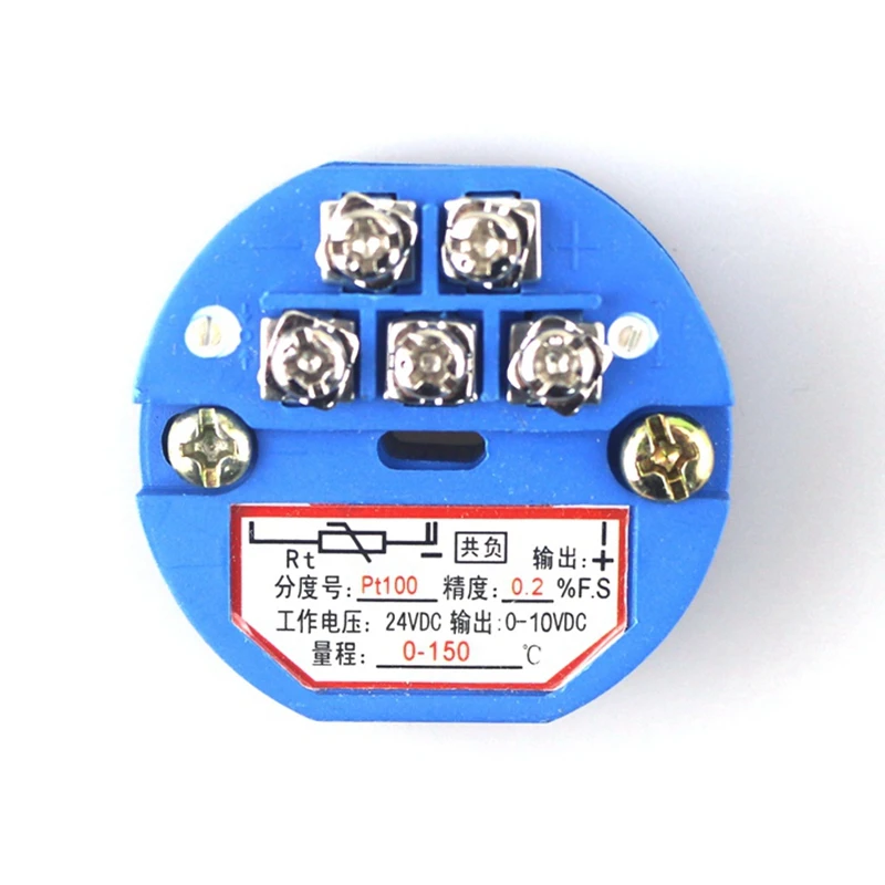 Высокоточный пластиковый модуль температурного датчика PT100 термопары 4 20mA 0 10V|pt100
