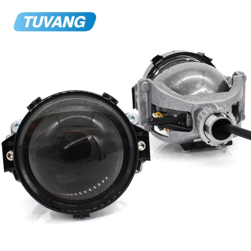 

2019 TUVANG Universal Auto Car Bi-LED Projector Lens Headlight 35W 6000K Hi Lo Beam Auto lighting LED Headlight Autoparts