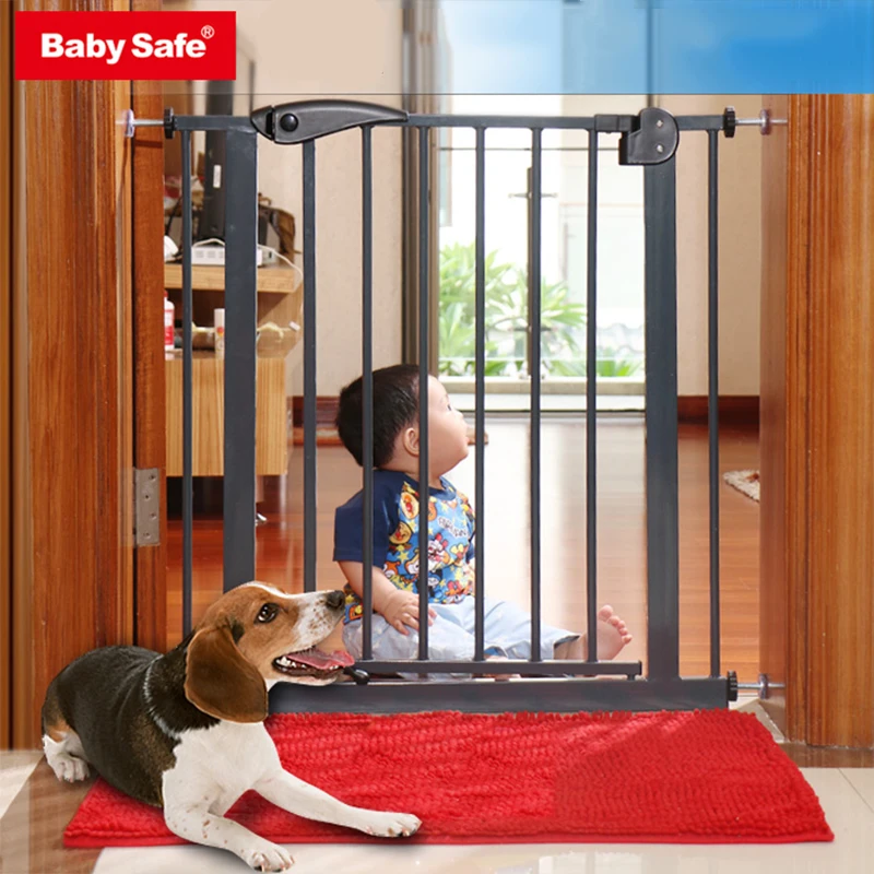 Babysafe металлические железные ворота безопасности ребенка pet изоляционный забор 75