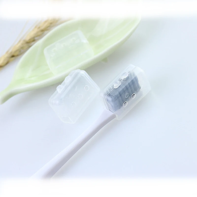 Зубная щетка с бамбуковым углем и пыленепроницаемой крышкой|charcoal toothbrush|bamboo charcoal