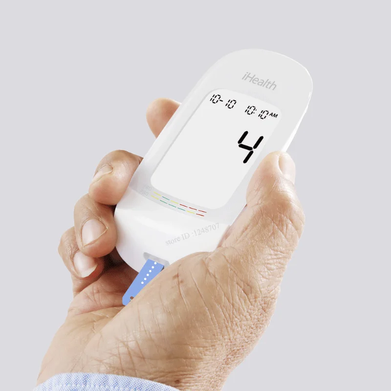 Xiaomi Mijia IHealth глюкометр с тестовыми полосками Lancets умный глюкометр с ЖК-дисплеем с подсветкой