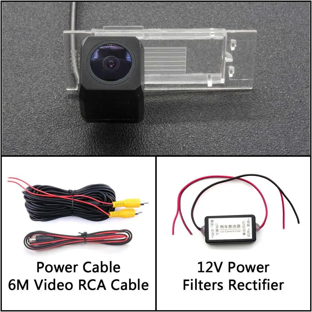 Camera With Filter Full HD резервная камера заднего вида для Renault Kadjar Clio 4 IV 5D ESTATE Sandero II Stepway автомобильный парковочный ЖК-зеркальный монитор - Название цвета: Camera With Filter