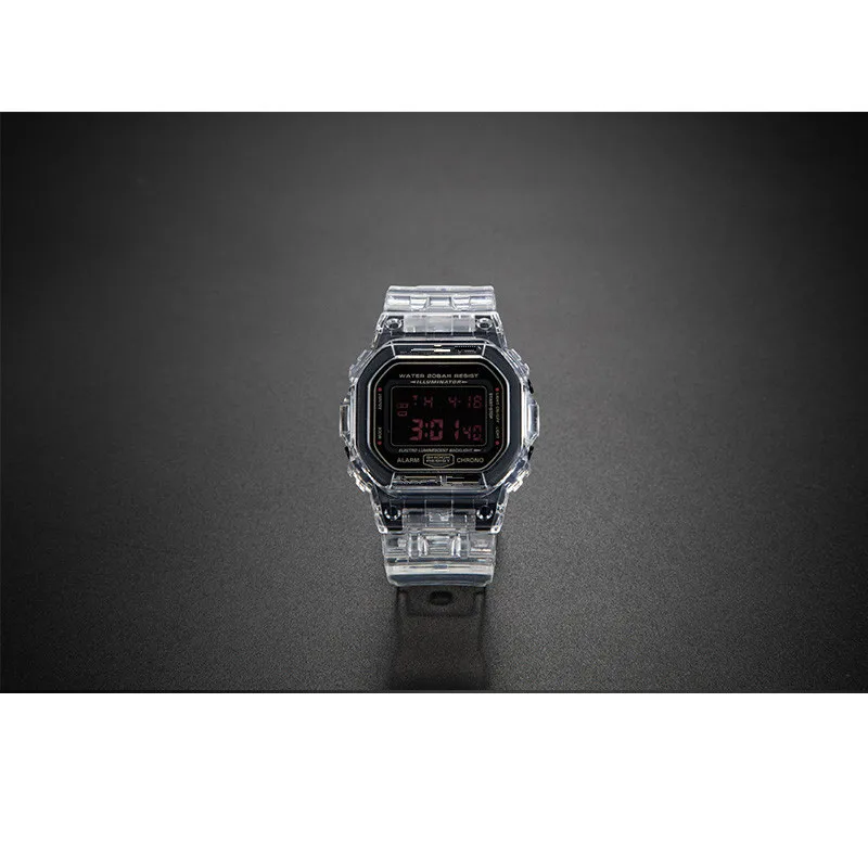 Ремешок силиконовый для DW5600 DW5610 резиновый спортивный водонепроницаемый
