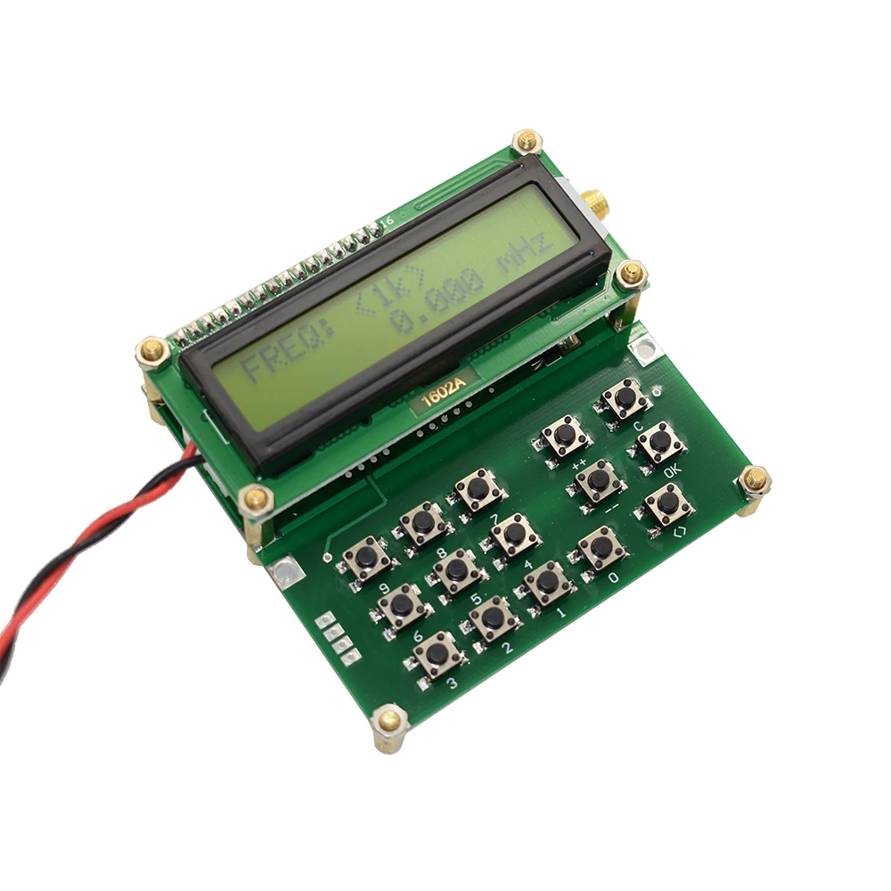 Lusya ADF4351 источник сигнала VFO генератор частоты сигнала 35 МГц до 4000 МГц цифровой ЖК-дисплей G10-005