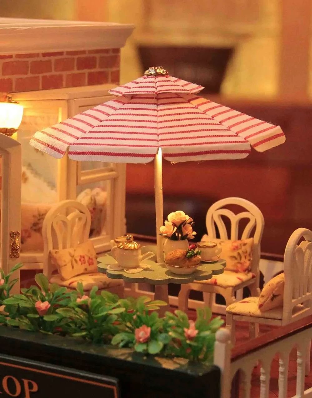 Мебель Diy Кукольный дом Wodden Miniatura кукольные домики набор мебели Diy головоломка сборка ручной работы кукольный домик игрушка для детей подарок