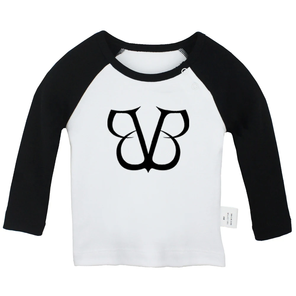YbBabyYCB023C Aoki Silhouette BVB/футболки для новорожденных с изображением головы покемона, лошади, эскизов, ледовитых обезьянок, футболки с длинными рукавами для малышей - Цвет: YbBabyYCB023C