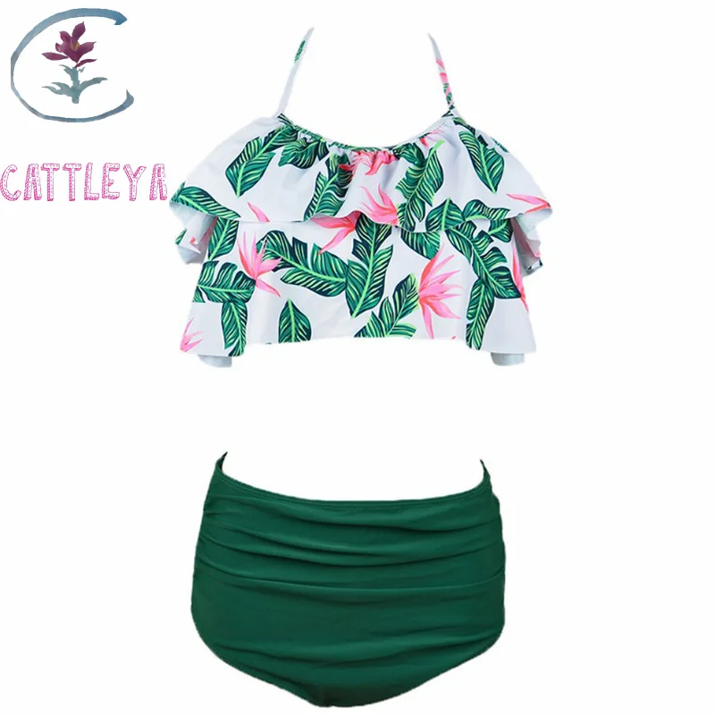 CATTLEYA женский купальник с высокой талией купальный костюм Плюс Размер Купальники