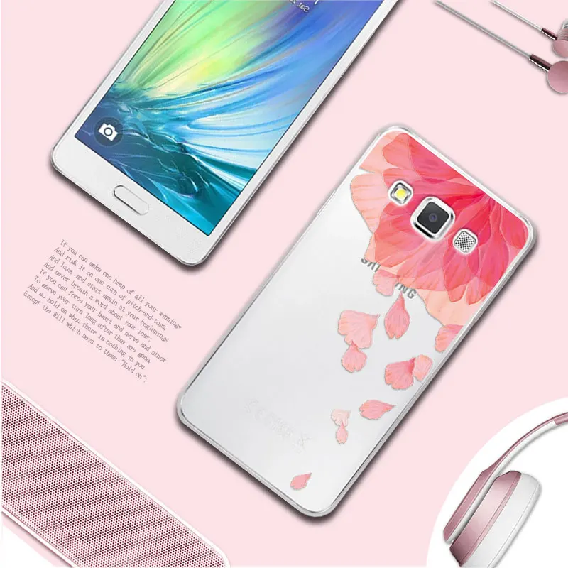 L02 Чехол для samsung A3 4," 3D Рельефный цветок птица кружева мягкий TPU чехол для телефона s Coque для samsung Galaxy A3 A300 A3000 - Цвет: L02