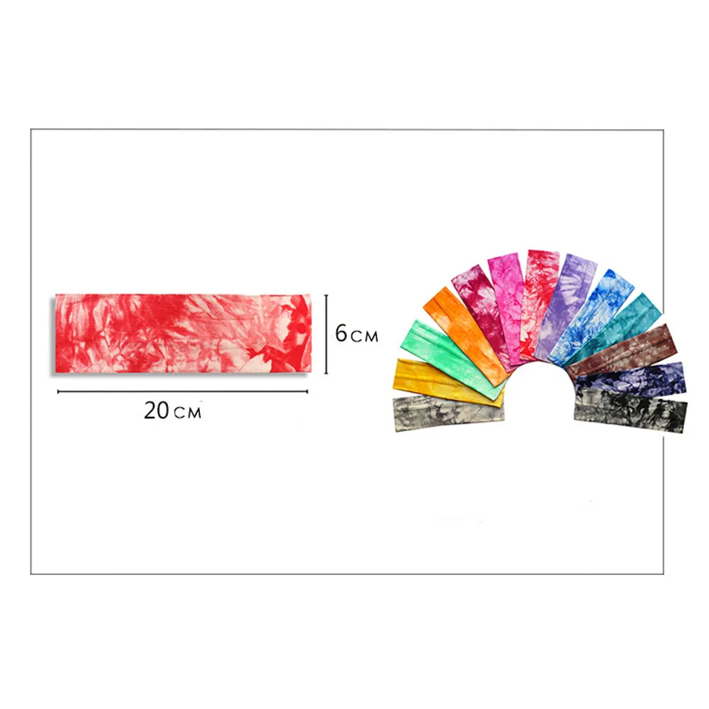 1pcs yoga elastic hair band Sweat sports fitness print headband Fitness running hairband sweat-absorbent non-slip | Спорт и
