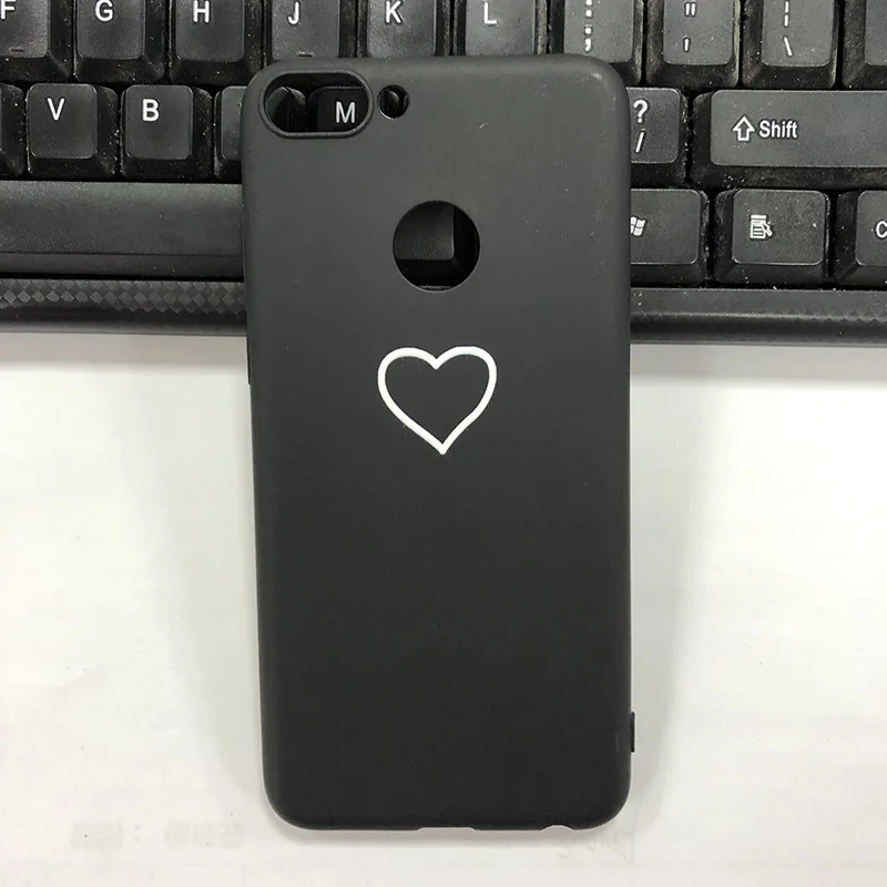 Чехол для телефона с надписью Love Heart Huawei P Smart 5 65 дюйма мультяшный двойной ТПУ
