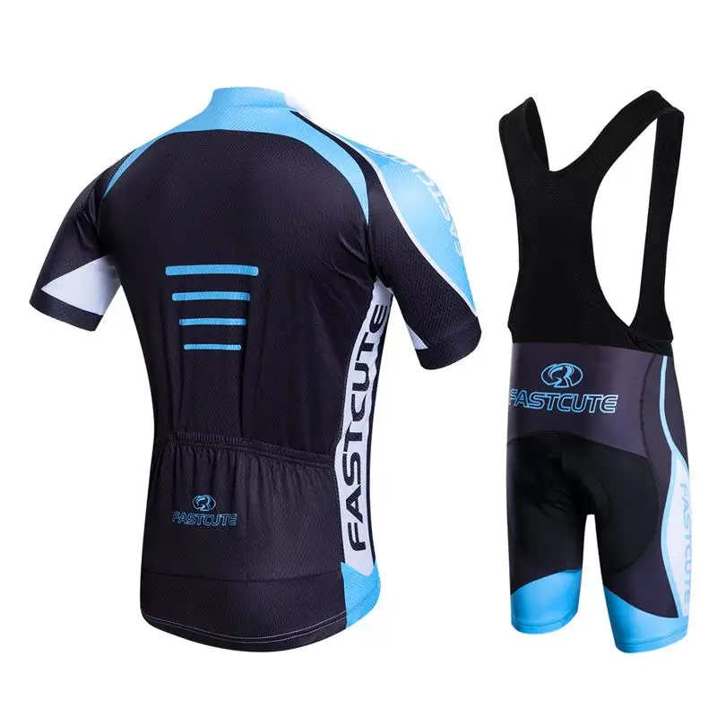 FASTCUTE Custom Design Cycling Clothes Ciclismo Roupa Maillot Short Sleeve Summer Men/ Women Jersey Bib Shorts Set Padd | Спорт и