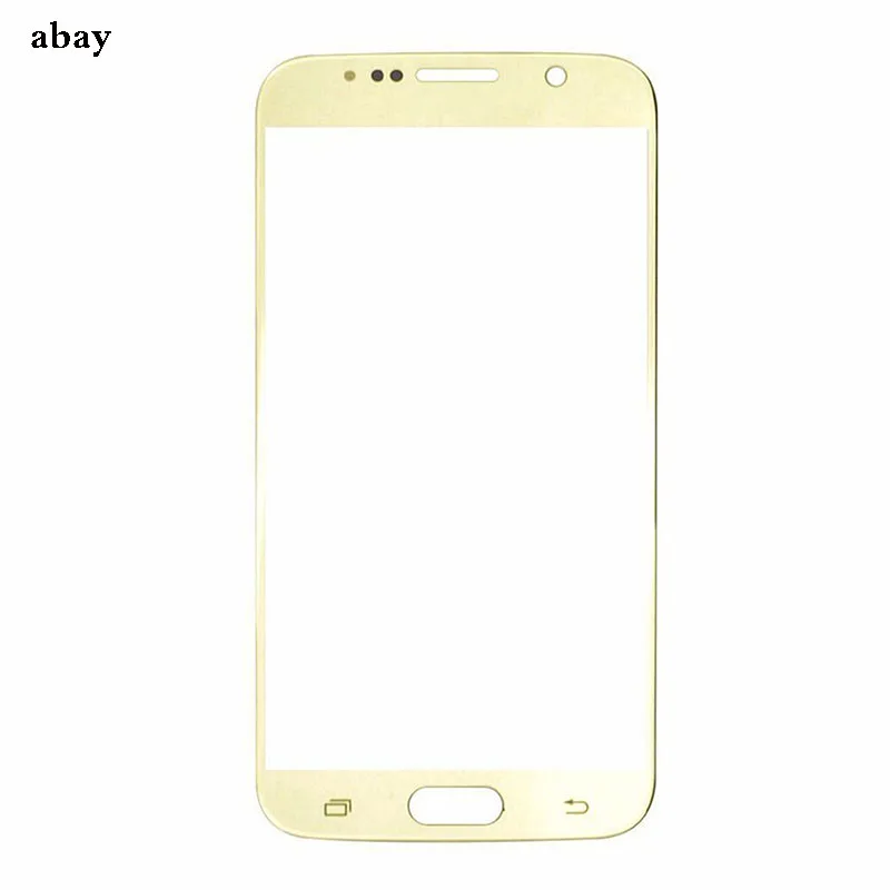Сменное внешнее стекло для samsung galaxy S6 G920 G920F сенсорный экран переднее внешний