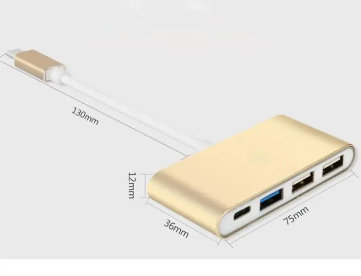 LBSC UBS 3 1 Type-C к USB 0 2 USB-C концентратор адаптер высокоскоростной OTG кабель конвертер