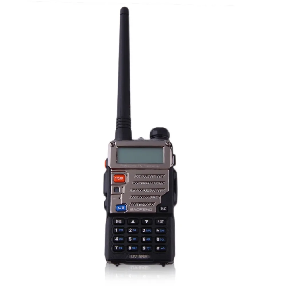 Baofeng BF-UV-5RE полностью черная рация Любительская двухсторонняя рация Vhf Uhf Двухдиапазонная радиоприемная рация для охоты в Москву
