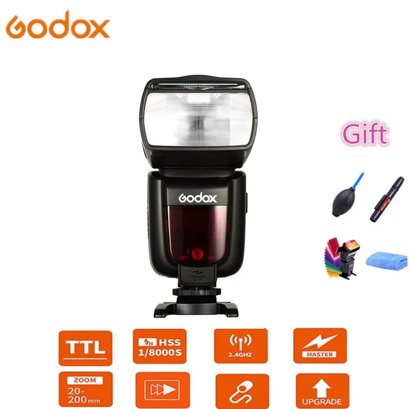 Godox Ving V860II S N C F O Вспышка Speedlite TTL HSS Li Battery для Sony Nikon Canon Olympus Fujifilm|Фотовспышки| |