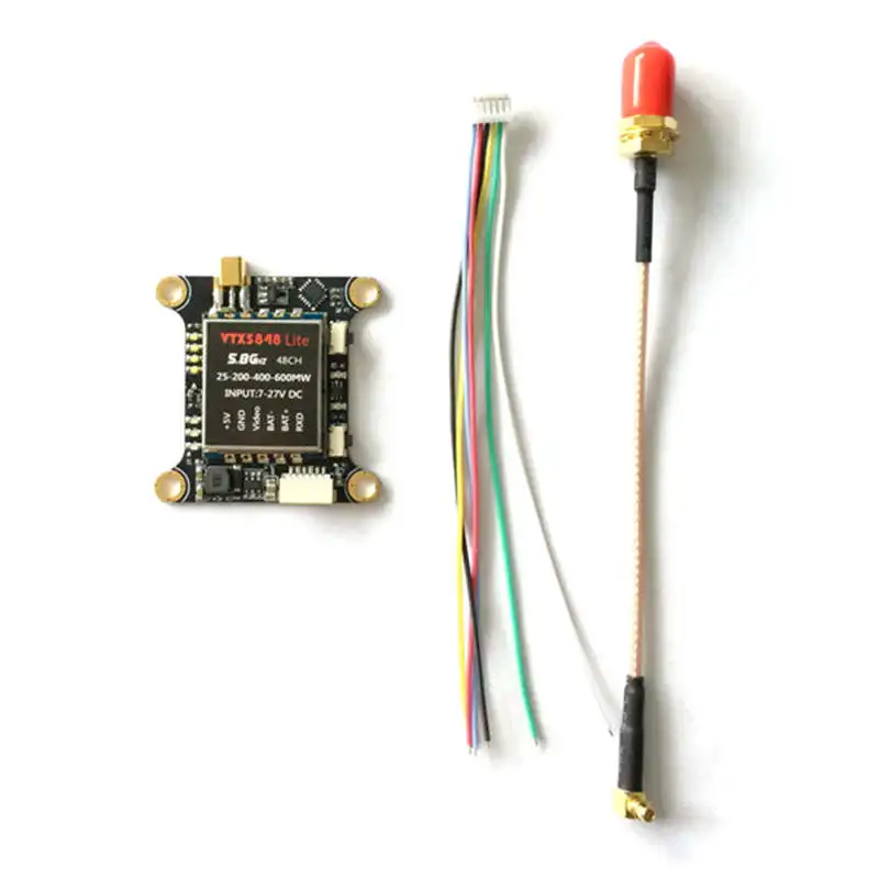 VTX5848 LITE 48CH 5.8G 25/100/200/400/600mW Switchable FPV RC Drone VTX Video Transmitter Module OSD Control | Игрушки и хобби