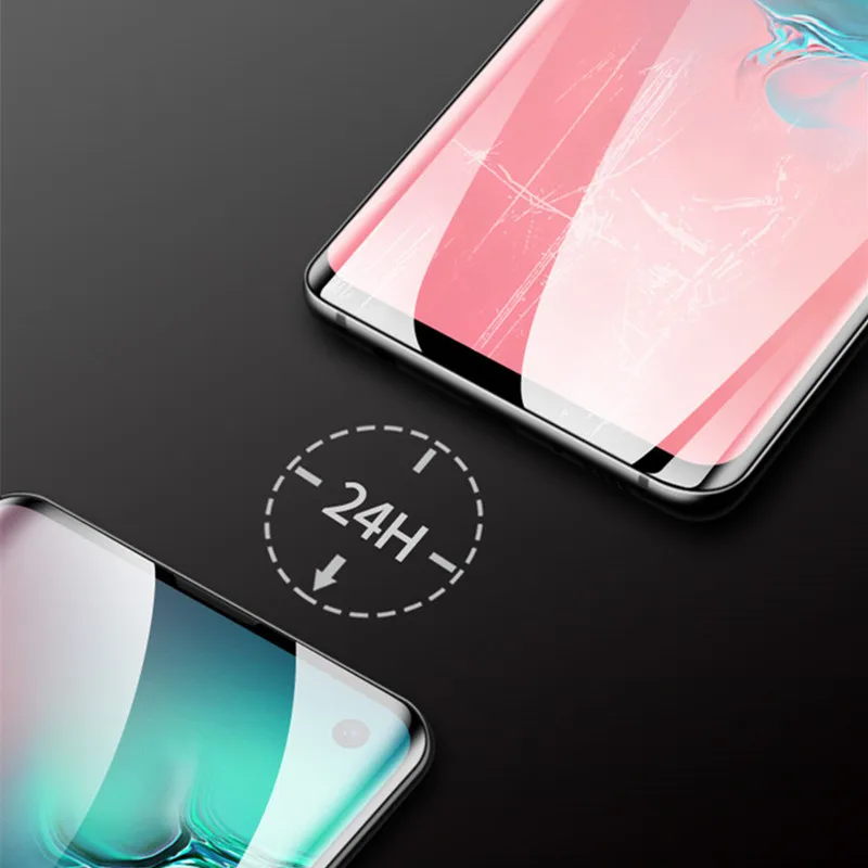 Высокое качество HD полное покрытие мягкая Гидрогелевая пленка для samsung Galaxy S10 lite S8 S9 Plus S7 edge Note 8 9 Защита экрана не стекло