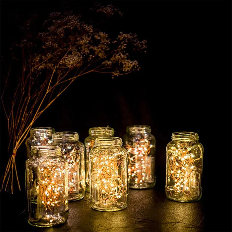 Светодиодная круглая гирлянда 2 м носветильник рождественское свадебное