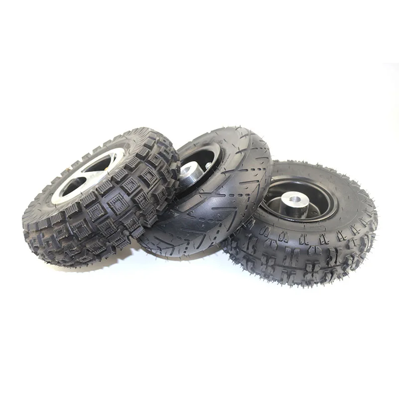 Шина и внутренняя труба trye 3 00 4 10 обод колеса из сплава ступица для 49cc ATV Quad Go Kart