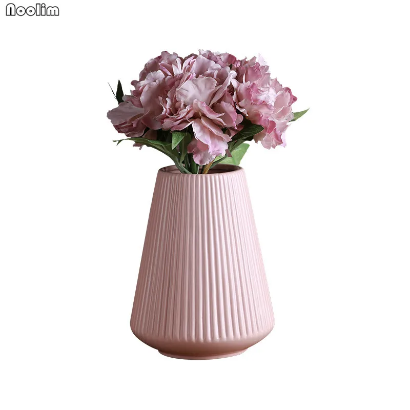 Креативная средиземноморская Скандинавская Керамическая Настольная Ваза