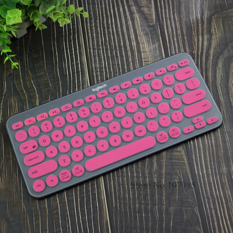 Силиконовый чехол для клавиатуры защитная пленка logitech K380 K 380 Bluetooth клавиатура