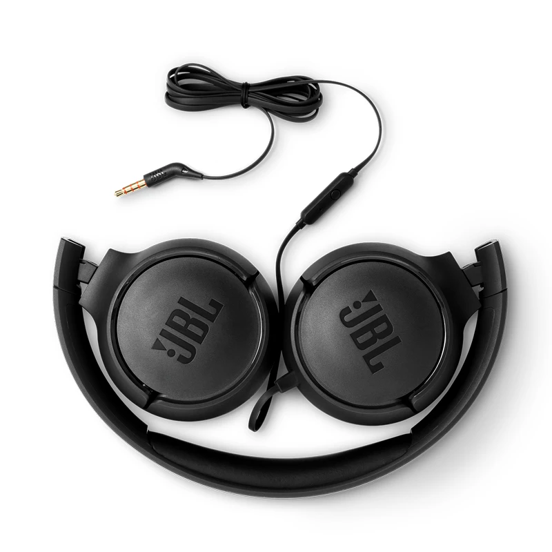 JBL Tune 500 мощные басы на ухо наушники с микрофоном управление одной кнопкой чистый
