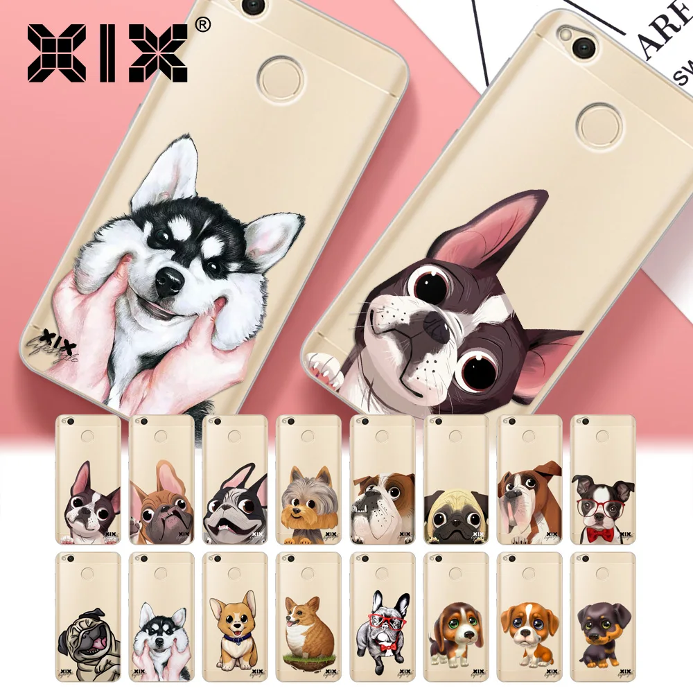Мягкий чехол из ТПУ для Xiaomi Redmi Note 7 с милыми собаками 5 2019 4 4X Plus 5A 6 6A Pro чехол|case for