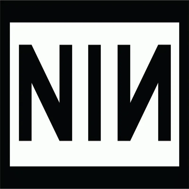 Автомобильные наклейки NIN высечка Виниловая наклейка для окон автомобиля