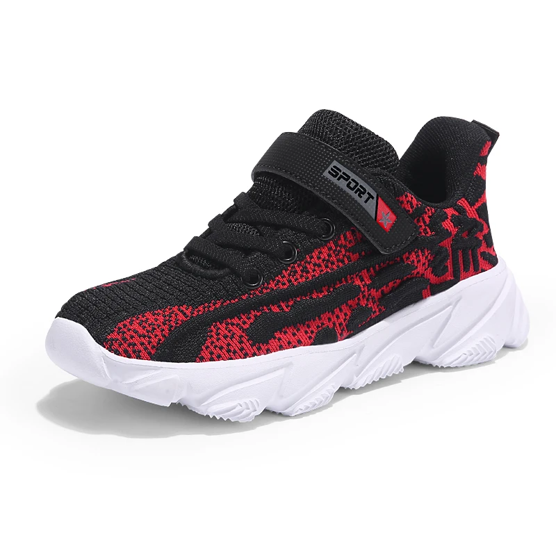 Новинка 2019 года стильная детская обувь сетчатая беговая Обувь Flywire для детей