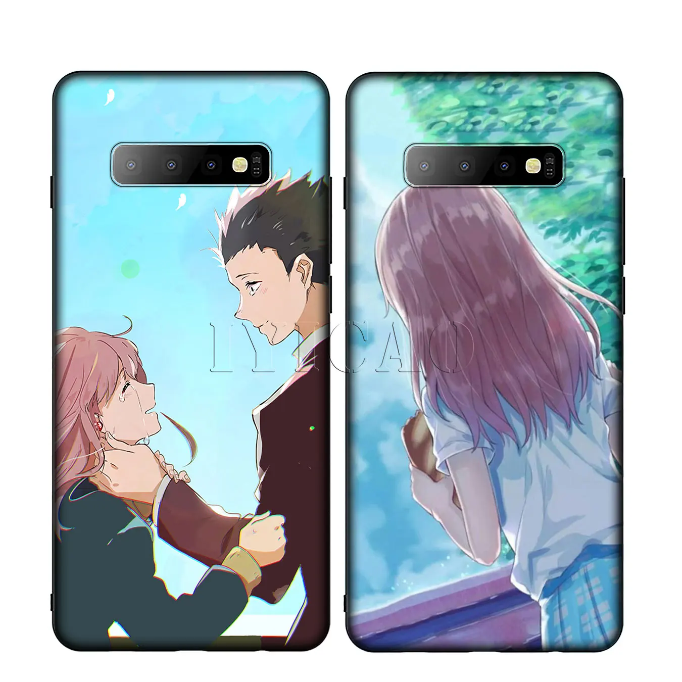 IYICAO Cartoon A Silent Voice All Kind of Color Anime Silicone Soft Case for Samsung Galaxy S10 S9 S8 Plus S6 S7 Edge S10e E |