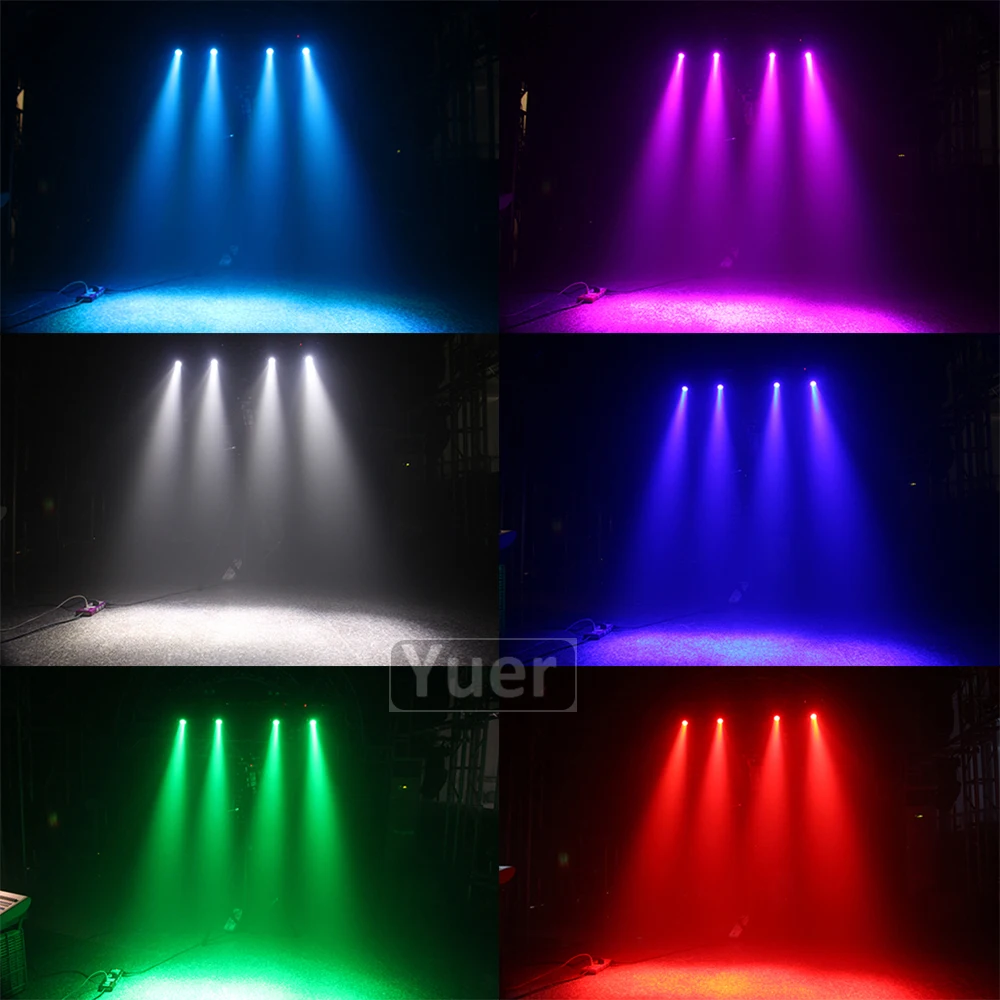 4Pcs/Lot KTV Bar Home Party Moving Head Light 2IN1 Double Sided Stage Lights DJ Disco Equipment Wedding Club | Освещение