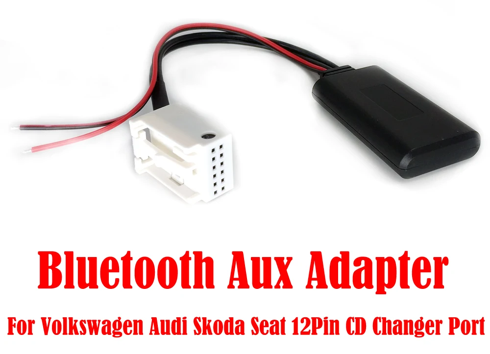 Biurlink RCD510 RCD310 12 штепселный CD чейнджер AUX аудио кабель переключатель для Volkswagen MK6 Bora Sagitar TIGUAN Golf