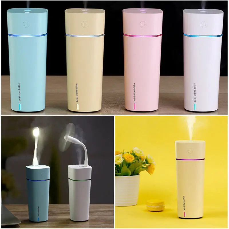 Новый горячий домашний интерьер ароматерапия машина USB мини увлажнитель ночной
